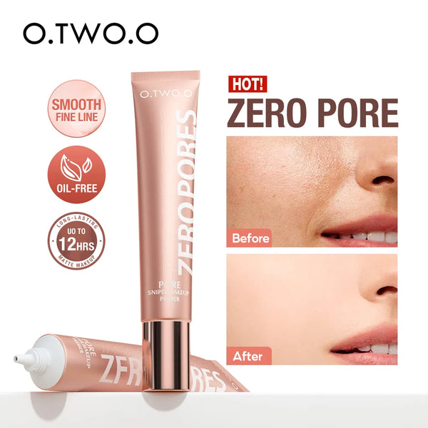 O.TWO.O Makeup Base Face Primer Invisible Pore Oil-Control Smooth Face Cream Brighten Make-up for Women Cosmetic Makeup Primer