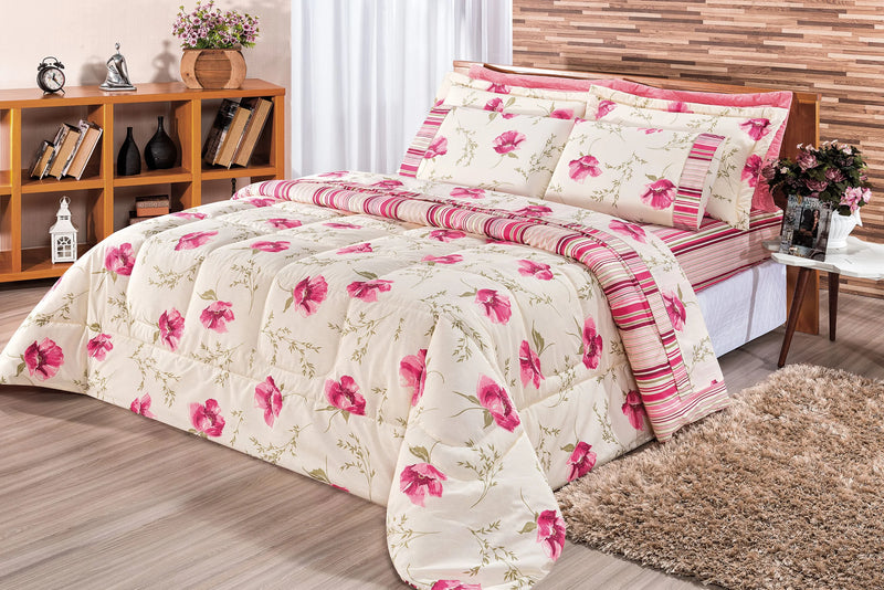 Double-sided Printed Printed Microfiber SIZE Single 400-sided Duvet