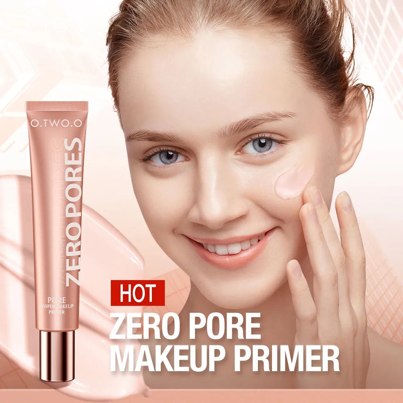 O.TWO.O Makeup Base Face Primer Invisible Pore Oil-Control Smooth Face Cream Brighten Make-up for Women Cosmetic Makeup Primer