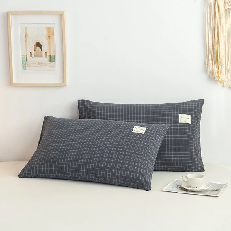 One Pair of Washable Pillowcases, Single Pillowcase Set, 48cm X 74cm, 2 Household Pillowcase Covers