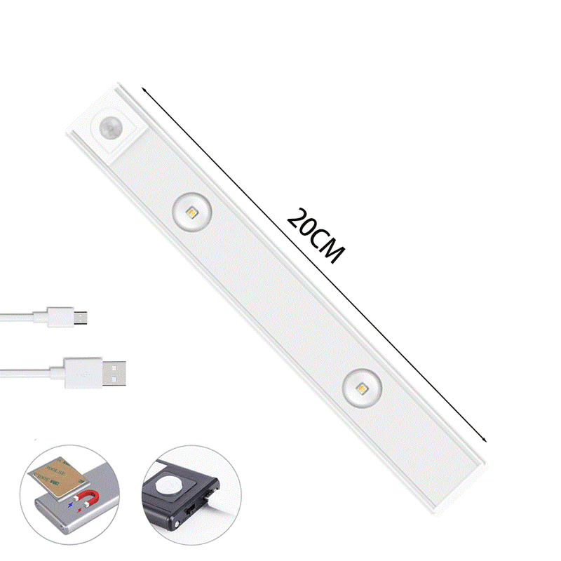 Luz de Led Para Armário com Sensor