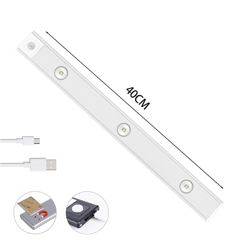 Luz de Led Para Armário com Sensor